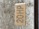 Walker 20HP Decal 8821