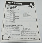 Ariens Parts Manual PM-2-78