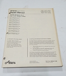 Ariens Service Repair Manual 902 Series RM902-1982