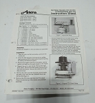 Ariens Rider Models 915 Series 51500400/0500 Idler Kit Instruction Sheet