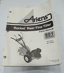 Ariens Rocket Rear-Tine Tiller Parts Manual 901 Series 00158600