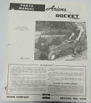 Ariens Rocket Parts Manual PM-17-73
