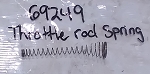 Homelite Throttle Spring 69249